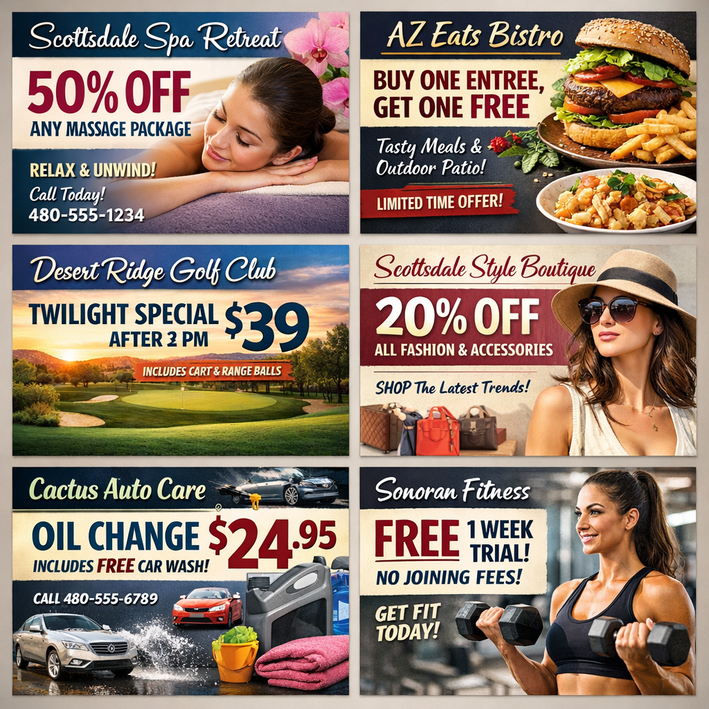 Exclusive Deals and Offers from Scottsdale’s Local Businesses