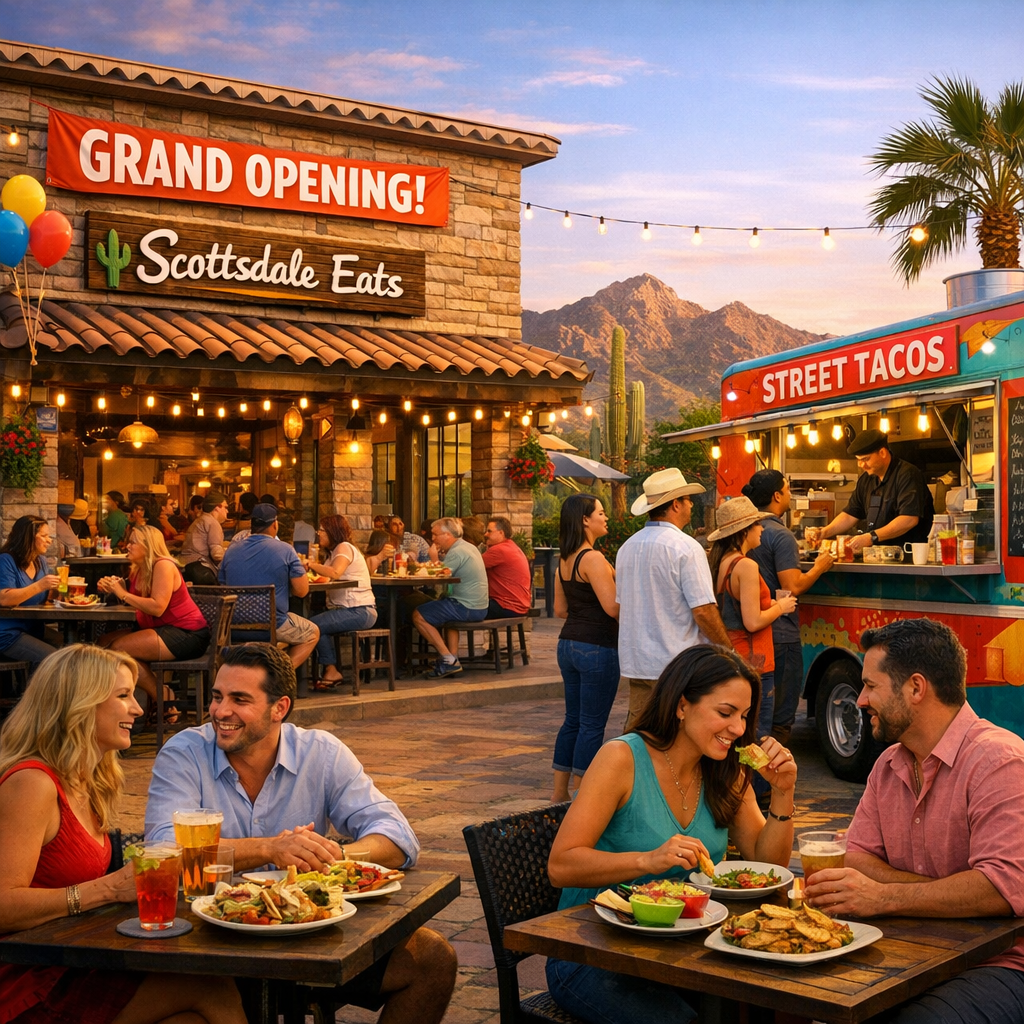 Exploring Scottsdale’s Culinary Scene: New Restaurants and Food Trucks to Savor