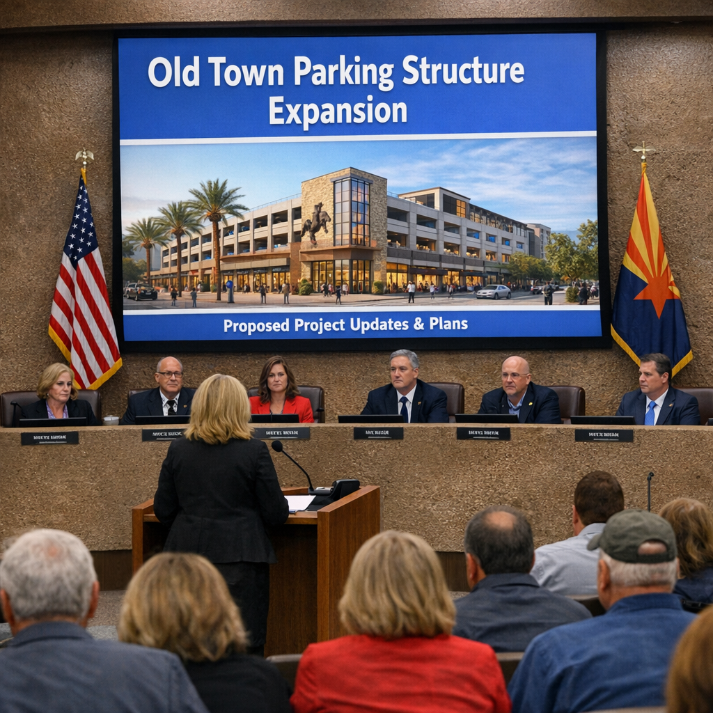Scottsdale City Council Approves Old Town Parking Expansion Amid Community Debate